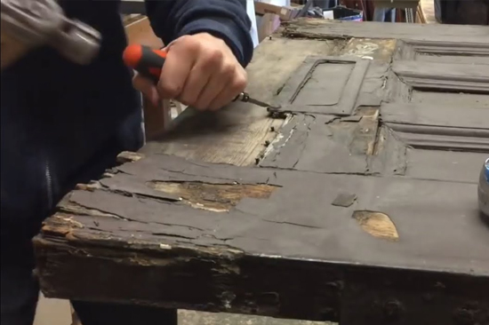 Joshua Tree-wooden-door-repair