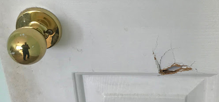 interior door hole repair Joshua Tree